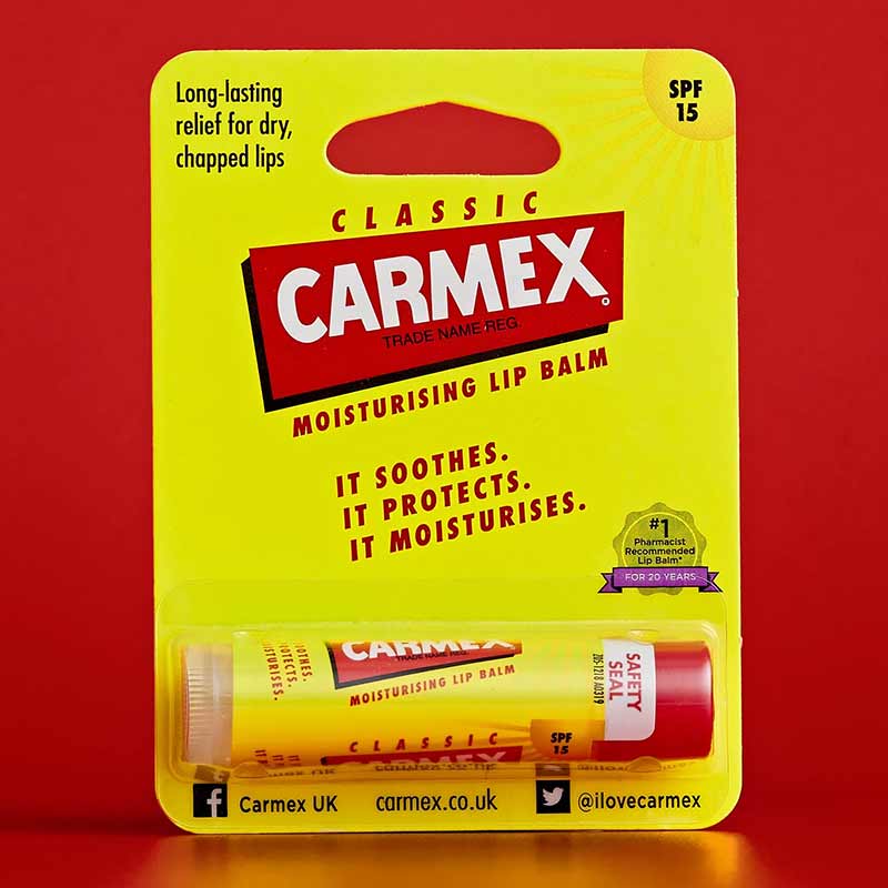 Carmex Classic | Click Stick | sun protecting | lip care | medicated lip balm | SPF 15 | hydrating | nourishing | moisturising | sun damage