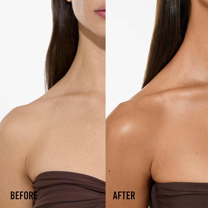 Vita Liberata Body Blur Medium Before & after, Vita Liberata Instant Tan