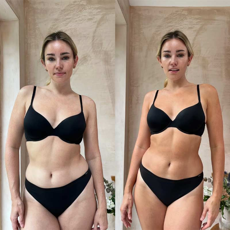 Vita Liberata | Fabulous Tinted Tanning Lotion | Medium Tan | Before & After