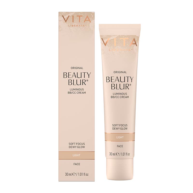 Vita Liberata Original Beauty Blur BB/CC Cream Light, Light makeup base, sheer tint