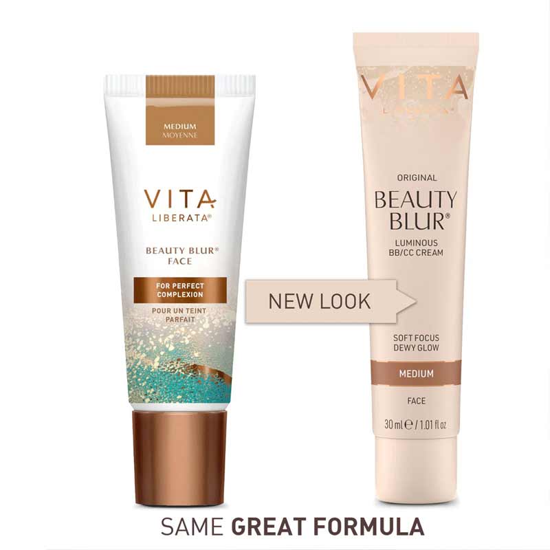 Vita Liberata Original Beauty Blur BB/CC Cream New Packaging