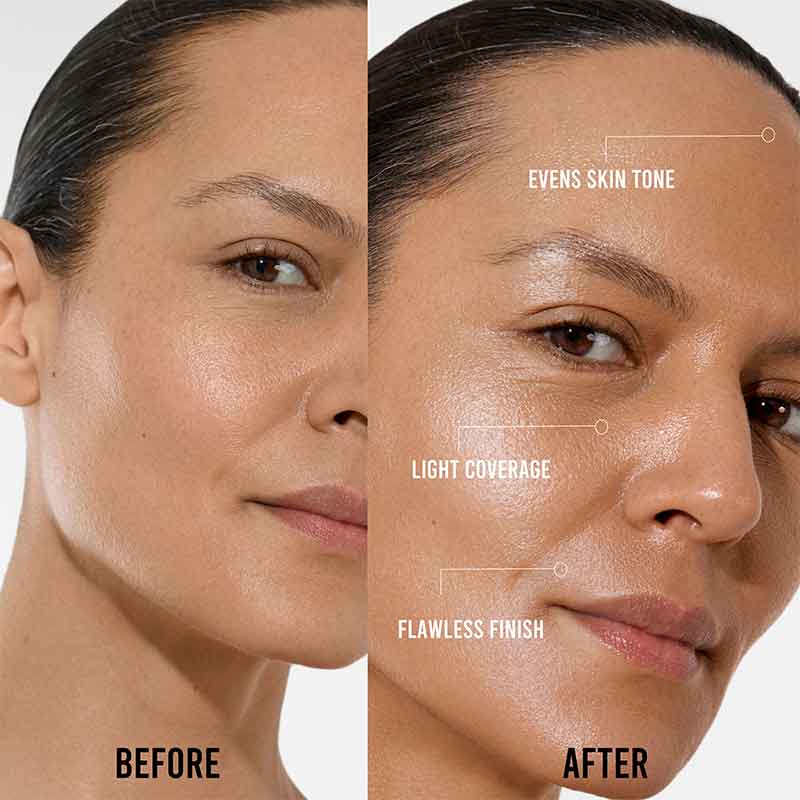 Vita Liberata Original Beauty Blur BB/CC Cream Medium Before and After