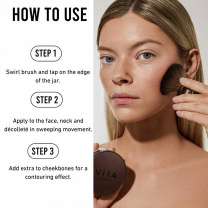 Vita Liberata The Trystal Loose Bronzing Minerals 02 Sun Kiss