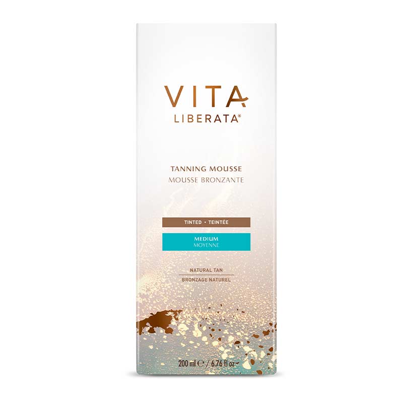 Vita Liberata Tinted Tanning Mousse | shade medium vita liberata mousse self tan