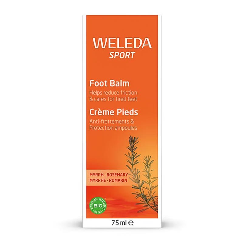 Weleda Foot Balm Packaging Image with White Background