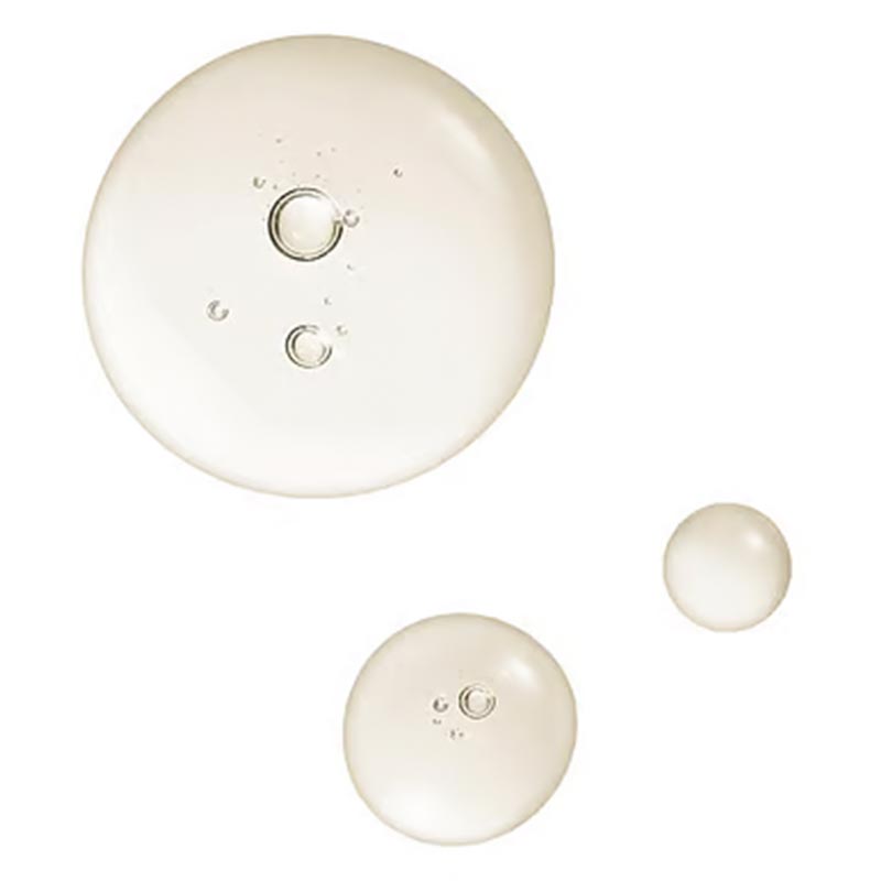 Weleda Make-Up Removal Cleansing Oil Product Texture clear with bubbles