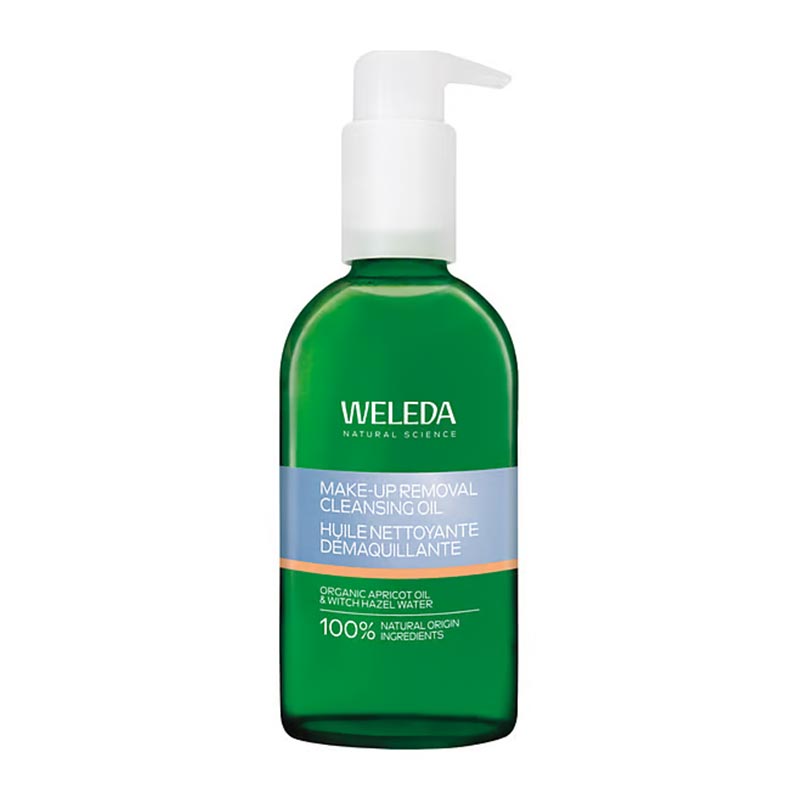 Weleda Make-Up Removal Cleansing Oil Product Image with White Background