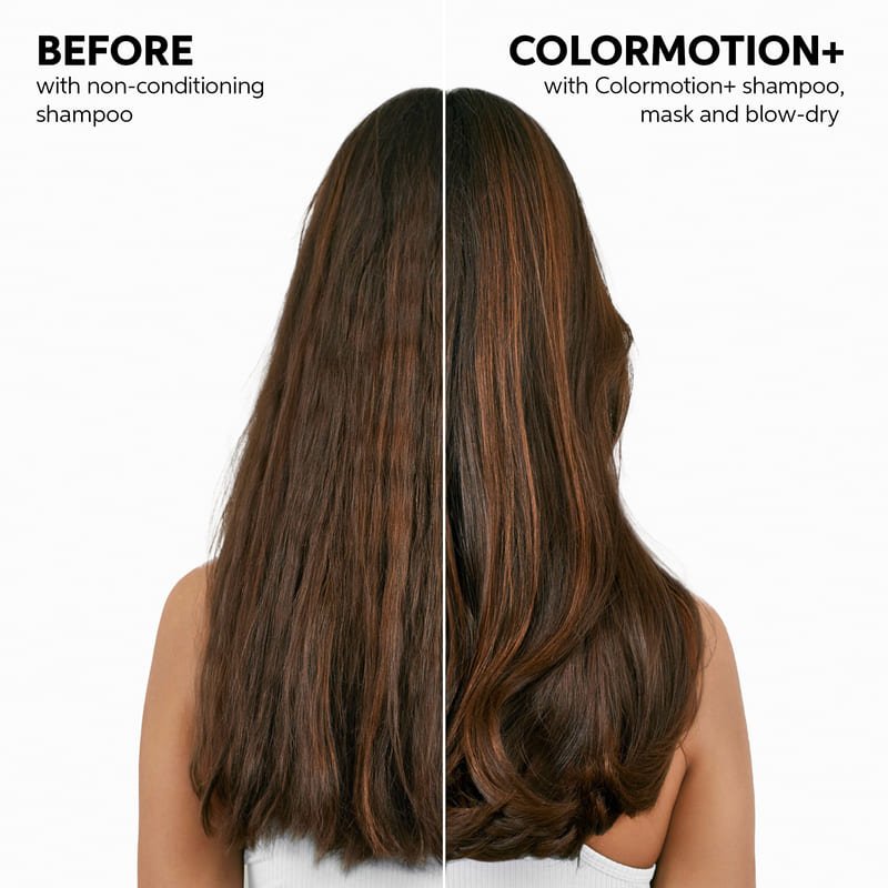 Wella Professionals | Colour Motion | Shampoo & Conditioner Duo | wella haircare before & after | haircare for coloured hair