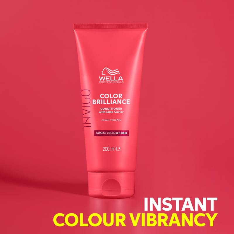 Wella Professionals | Invigo Colour Brilliance Conditioner | Coarse Coloured Hair | colour vibrancy | hair dye maintenance