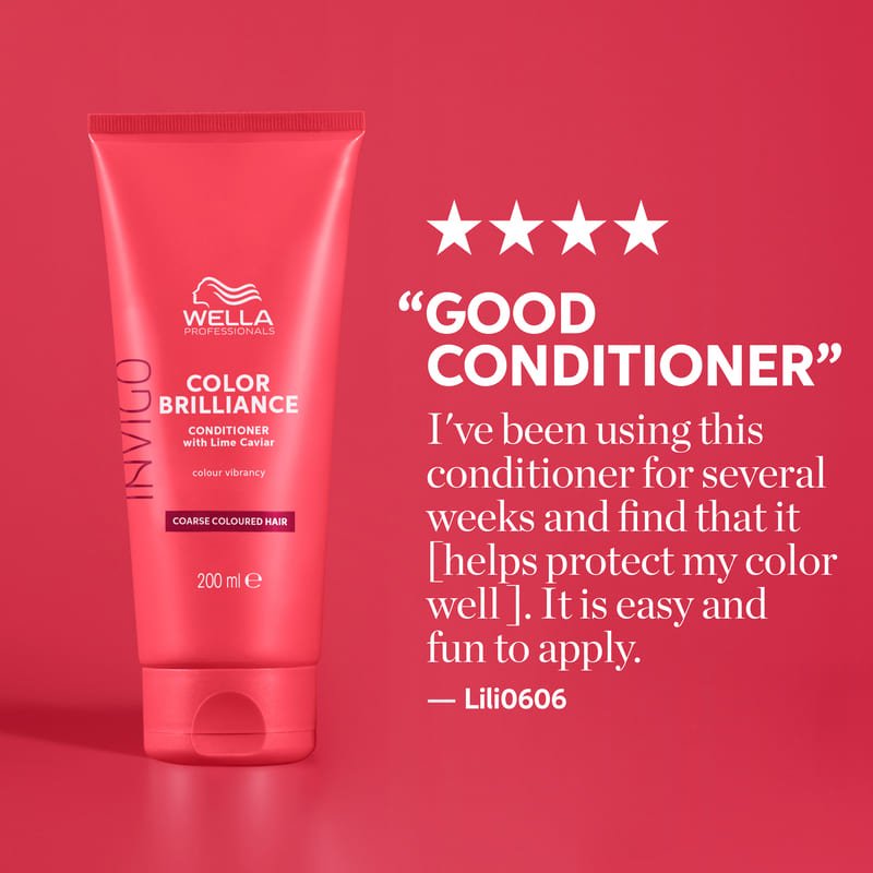 Wella Professionals | Invigo Colour Brilliance Conditioner | Coarse Coloured Hair | Wella reviews
