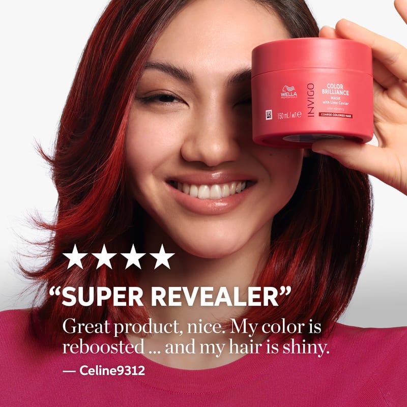 Wella Professionals | Invigo Colour Brilliance Mask | Coarse Coloured Hair | wella hair mask | reviews