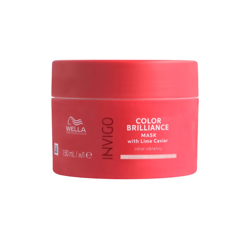 Wella Professionals | Invigo Colour Brilliance Mask | Fine to Medium Coloured Hair | professional hair mask | coloured hair care | vibrant hair colour