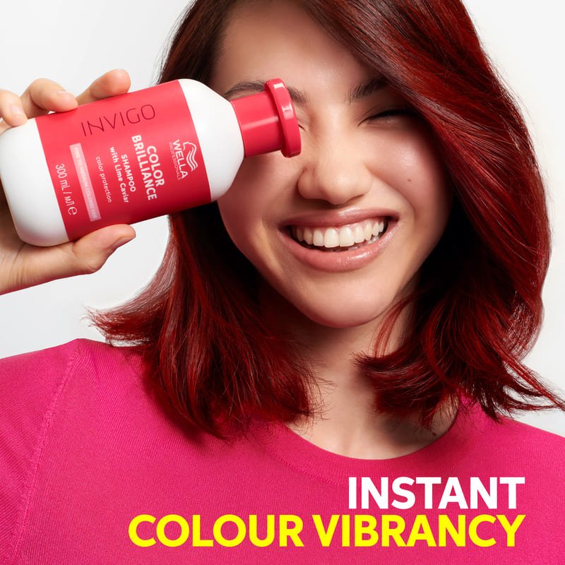 Wella Professionals | Invigo Colour Brilliance Shampoo | Fine to Medium Coloured Hair | colour safe haircare \ vibrant colour | for fine hair | professional shampoo