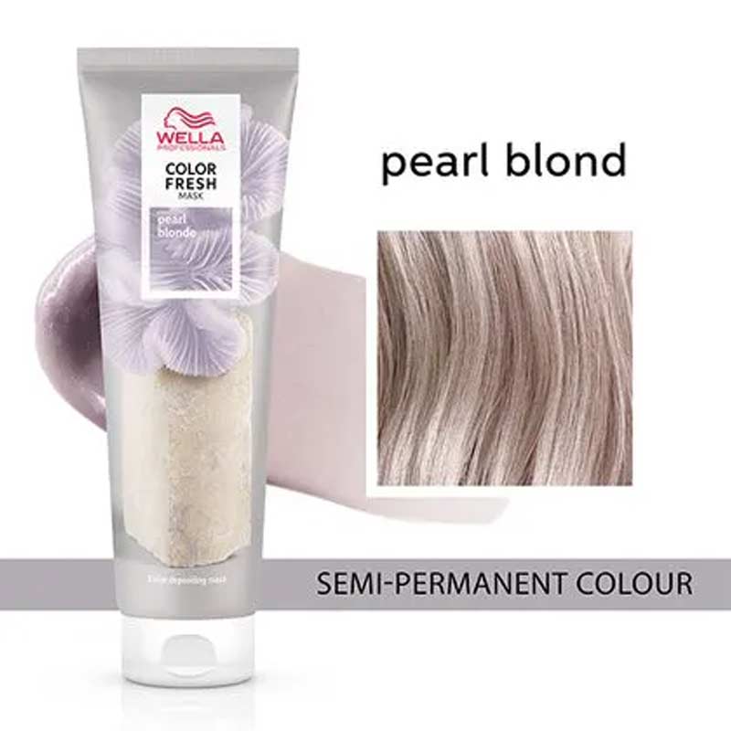 Wella Professionals | Colour Fresh Mask | temporary hair colour | no damage hair colour | colour depositing conditioner | coloured hair mask | weekly colour refresh | colour top-up | at home hair colour | pearl blonde