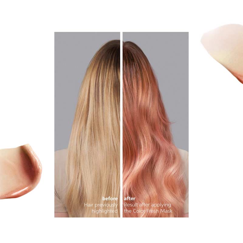 Wella Professionals | Colour Fresh Mask | temporary hair colour | no damage hair colour | colour depositing conditioner | coloured hair mask | weekly colour refresh | colour top-up | at home hair colour | peach blush | orange hair