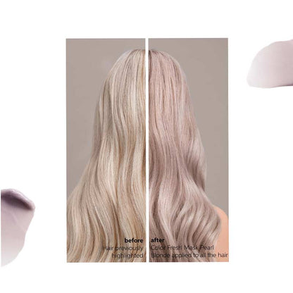Wella Professionals | Colour Fresh Mask | temporary hair colour | no damage hair colour | colour depositing conditioner | coloured hair mask | weekly colour refresh | colour top-up | at home hair colour | pearl blonde