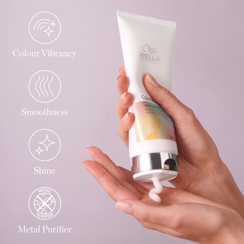 Wella Professionals | Colour Motion | Conditioner | colour vibrancy | smoothness | shine | metal purifier