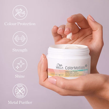 Wella Professionals | Colour Motion | Mask | colour protection | Strong hair | shine | metal purifier