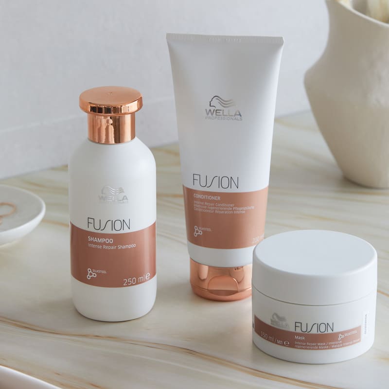 Wella Professionals | Fusion Intense Repair Mask | fusion intense repair range | professional haircare for damaged hair
