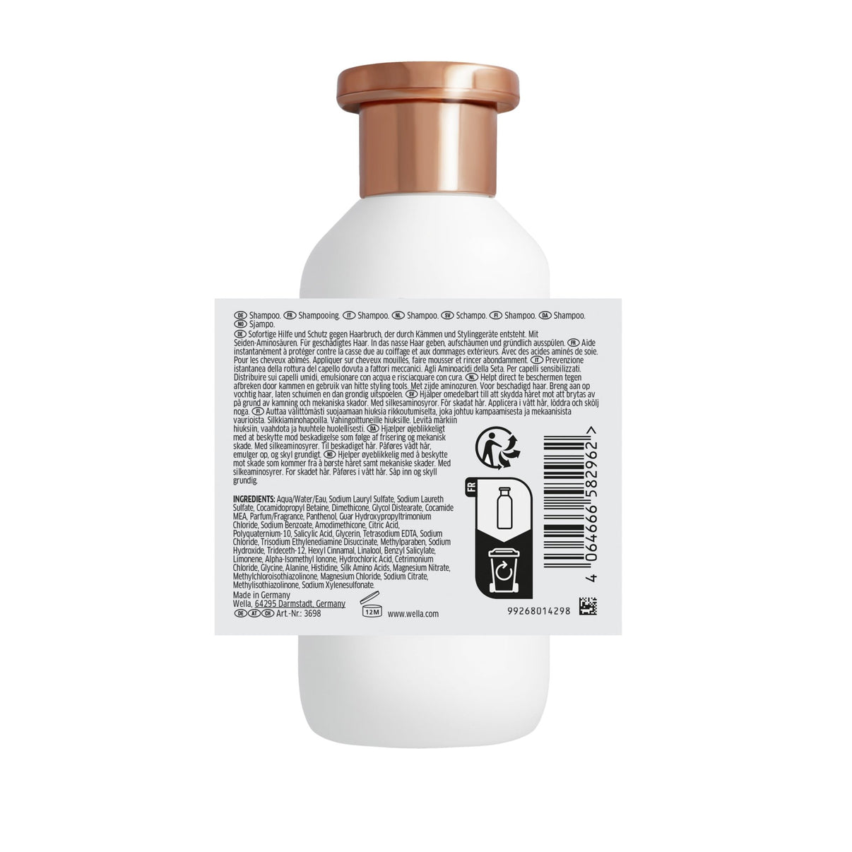 Wella Professionals | Fusion Intense Repair Shampoo | ingredients