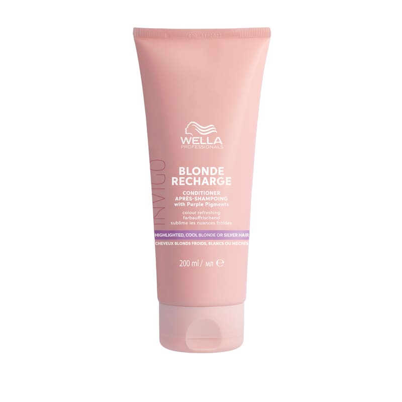  Wella Professionals | Invigo Blonde Recharge Conditioner | Purple conditioner | conditioner for blonde hair | highlighted hair | silver hair