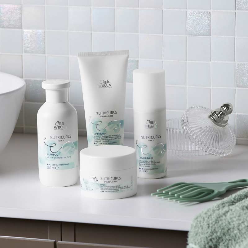 Wella Professionals | Nutricurls | Conditioner | Nutricurls range for curly hair | wella professional haircare | professional curly hair products