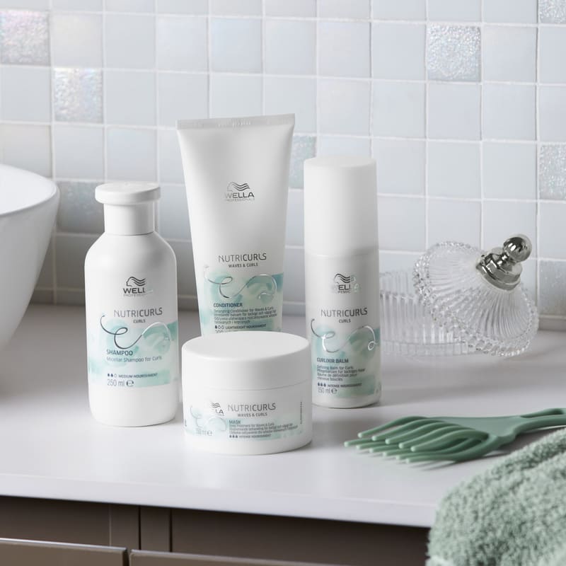 Wella Professionals | Nutricurls | Mask | curly hair products | professional haircare for curly hair | wella pro curly hair | curly hair routine