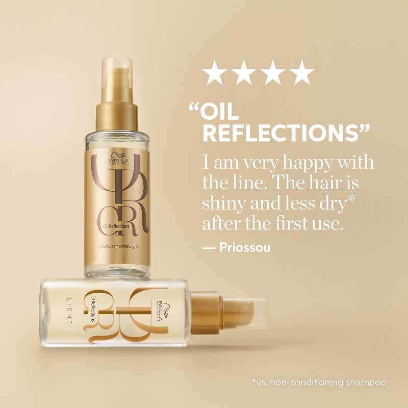 Wella Professionals | Oil Reflections | Luminous Instant Conditioner | wella professional reviews | shiny hair