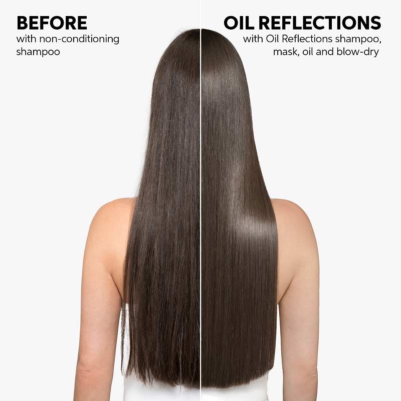 Wella Professionals | Oil Reflections | Luminous Reboost Mask | wella professionals hair mask before & after | wella pro hair mask | smooth shiny hair