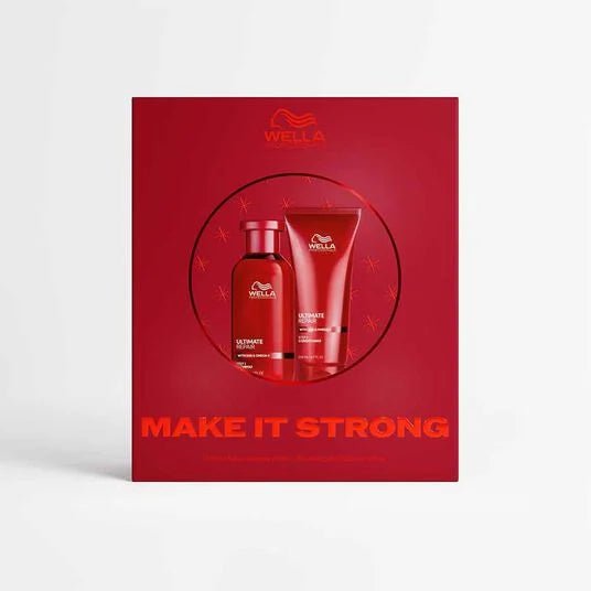 Wella Professionals Ultimate Repair Make it Strong Duo Set face on image white background