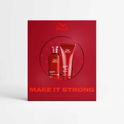 Wella Professionals Ultimate Repair Make it Strong Duo Set face on image white background
