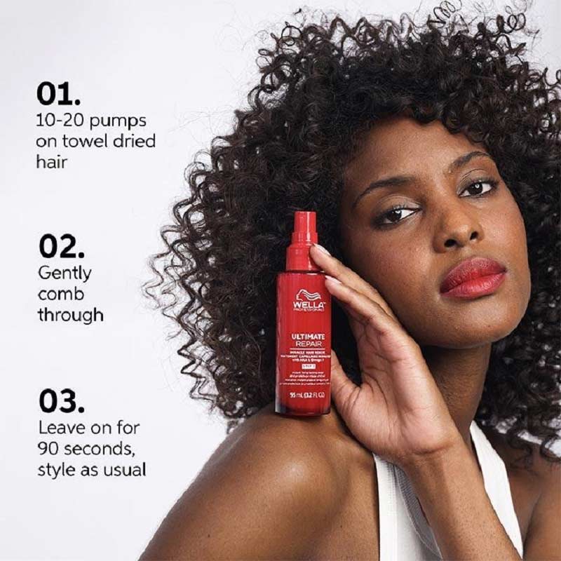 Wella Professionals | Ultimate Repair | Miracle Hair Rescue | how to use wella hair treatment | professional damage repair hair treatment