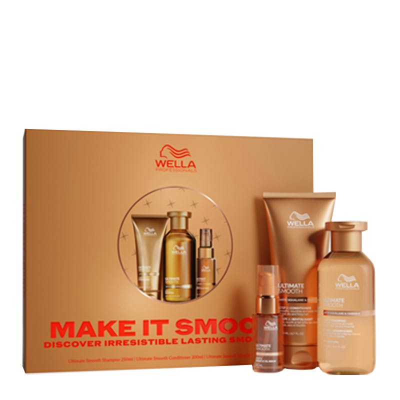 Wella Professionals Ultimate Smooth Make it Smooth Haircare Set Contents