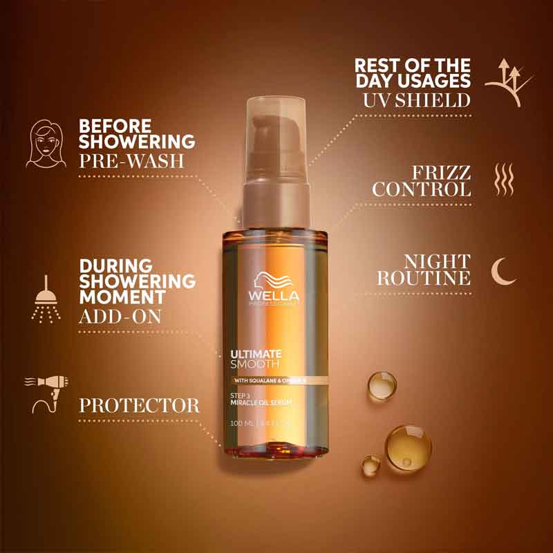 Wella Professionals Ultimate Smooth Miracle Oil Benefits