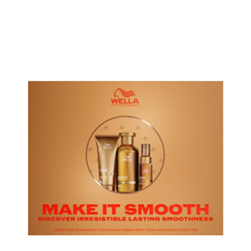 Wella Professionals Ultimate Smooth Make it Smooth Haircare Set Outer Box