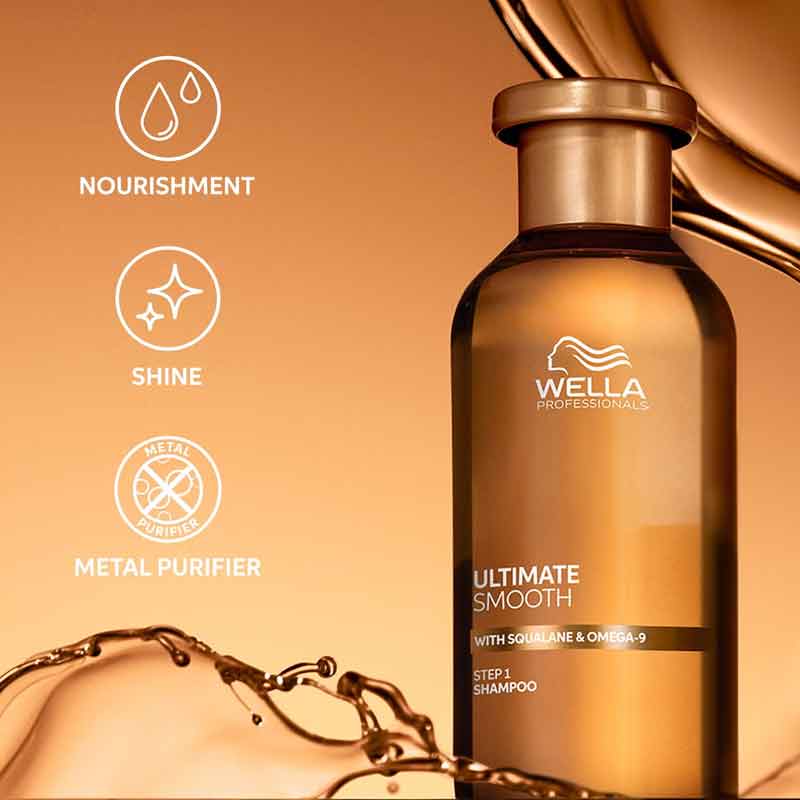 Wella Professionals Ultimate Smooth Shampoo Benefits