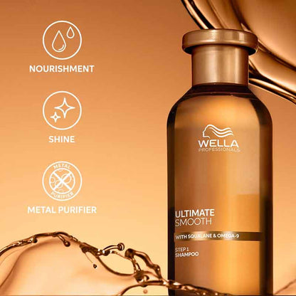 Wella Professionals Ultimate Smooth Shampoo Benefits