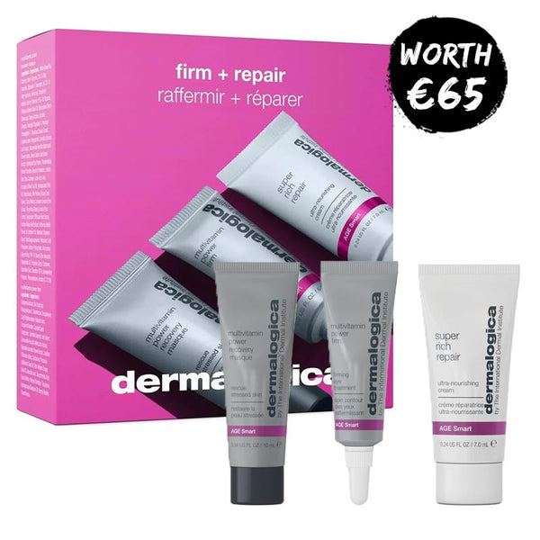 Dermalogica Firm + Repair Gift Set worth €65- FREE with any 2 Dermalogica Products
