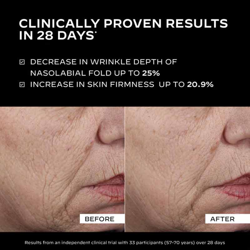 Zelens Collagen Solution Firming Serum Before & After
