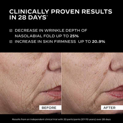 Zelens Collagen Solution Firming Serum Before & After
