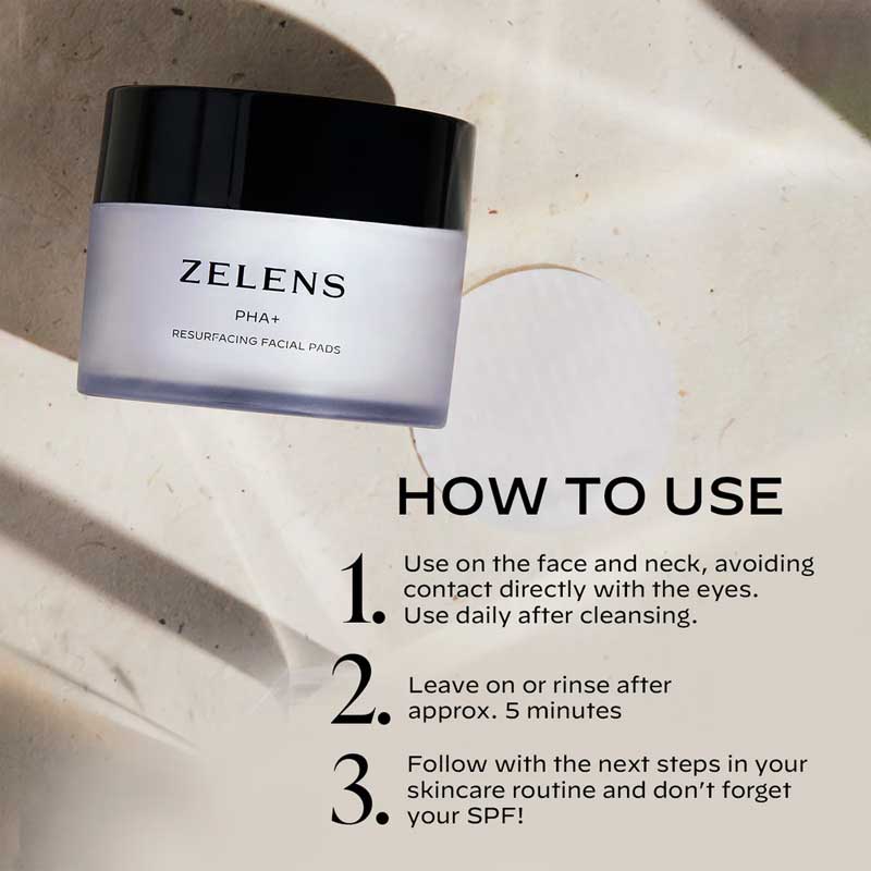 How to use Zelens PHA+ Resurfacing Facial Pads