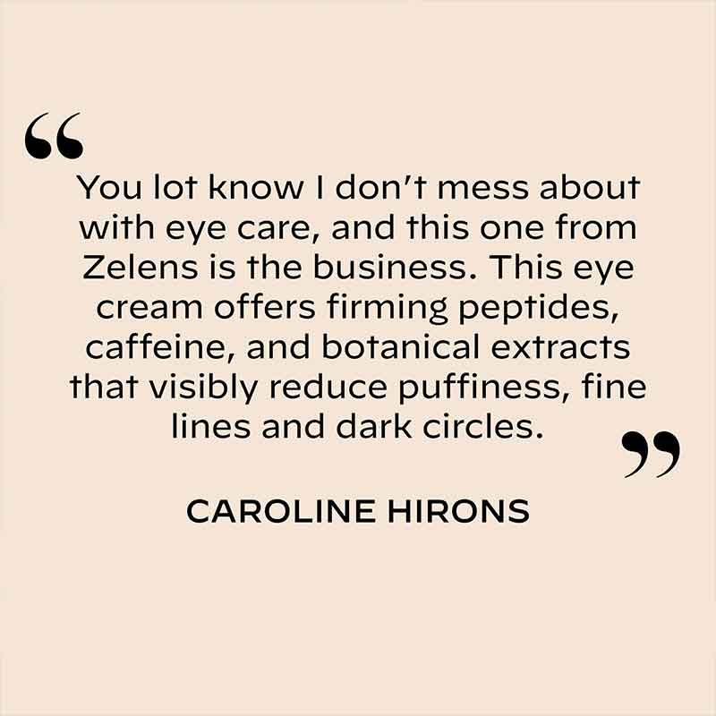 Zelens Triple-Action Eye Cream Review by Caroline Hirons