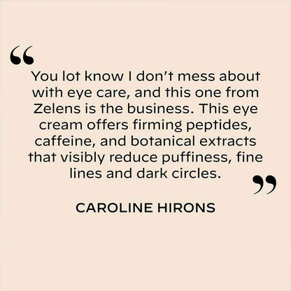 Zelens Triple-Action Eye Cream Review by Caroline Hirons