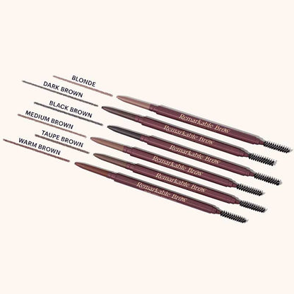 ZOEVA Remarkable Brow Pencil | Makeup | eyes | brows | eyebrows | pencil | define | fill | shade | full | easy | spoolie | vegan | cruelty free