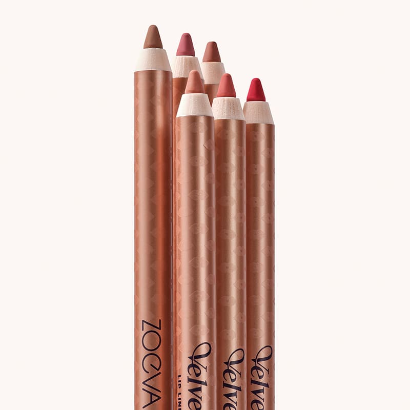 Zoeva Velvet Love Lip Liner | Hyaluronic Acid | plumping 3D effect | hydrated | irresistibly voluminous | smudge-proof | keeps lipstick in place 