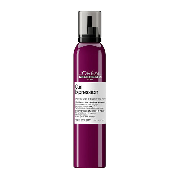 L'Oreal Professionnel Curl Expression 10 in 1 Professional Cream-In-Mousse for Curls & Coils | mousse for styling curly hair