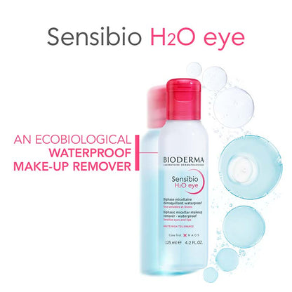 Bioderma H2O Eye Makeup Remover | an ecobiological waterproof makeup remover