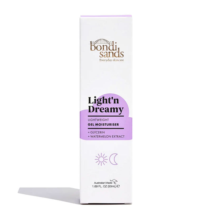 Bondi Sands Light'n Dreamy Gel Moisturiser | Moisturiser | skincare | gel moisturiser | lightweight moisturiser | Bondi Sands | bondi sands skincare 