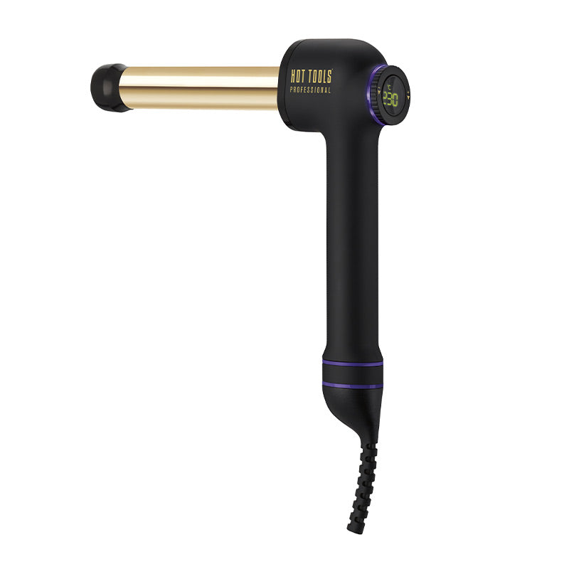Hot Tools 25mm 24k Gold Curl Bar | angled curl bar | trending curling iron