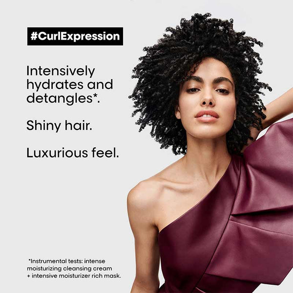 L'Oreal Professionnel Curl Expression Rich Mask for Curls & Coils | shiny hair mask